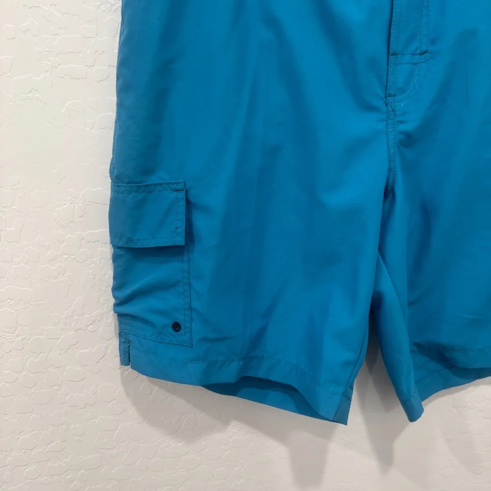 Tommy Bahama Swim Trunks Mens Large Blue Lined Summer Vacation Beach Resortwear